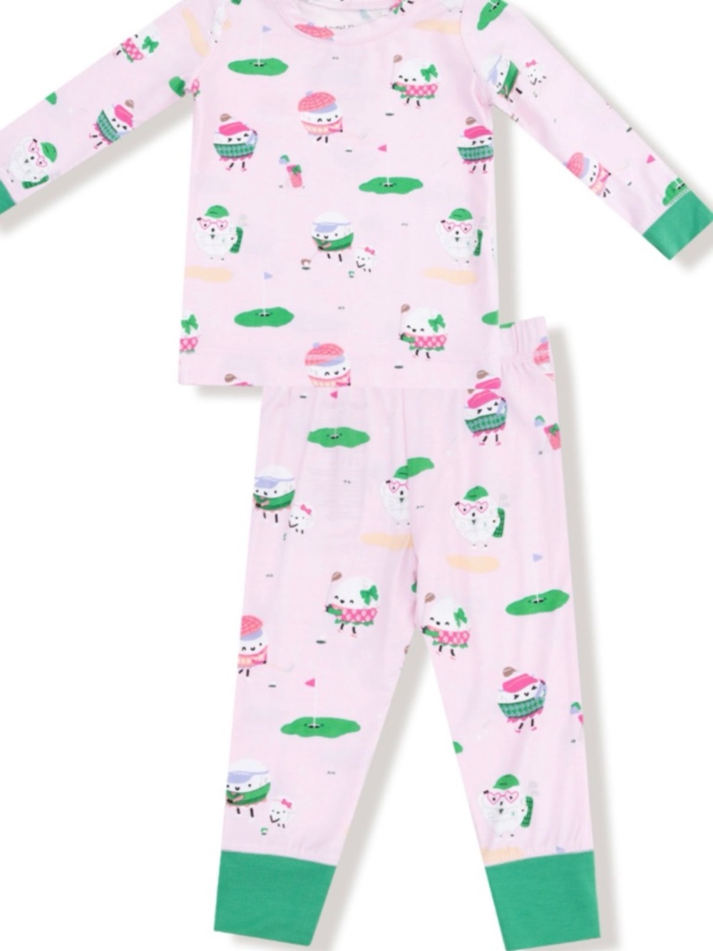 NWT Angel Dear Golf Pros girls 7-8yr pajamas